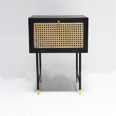 Jasper Bedside Table -Claymint - Online Modern Furniture Store India